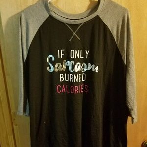 Athletic works sassy work out tee